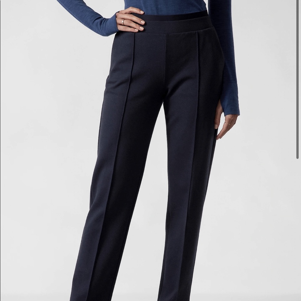 Gray Venice Heathered Pintuck Pant by Athleta